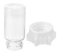 Uonlytech Distributeur d'eau pour Fourmis en Verre et Plastique 20ml, Facile à Installer, Résistant à l'usure, pour Élevage D'insectes en Été