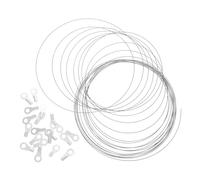 Uonlytech Élément Chauffant de Scelleuse Rond en Nickel-chrome 5 Mètres Coupe Rapide et Étanchéité Précise pour Réparation de Bandes de Scellage Thermiques