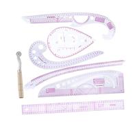 Uonlytech Ensemble De Règles De Coupe Règle Courbe Française Couture De Vêtements Couturières Règle De Tailleur Couture Règle De Couture Métrique Française Règle De Mesure De Tissu