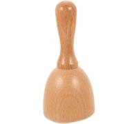 Uonlytech Ensemble de Ventouses en Bois pour Massage Emboutissage du Bois, Facile à Transporter, Bords Lisses, pour Yoga et Voyage