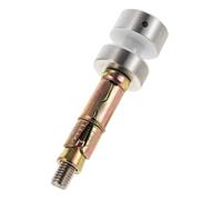 Uonlytech Entretoise de Garde-corps en Verre 10 Mm en Acier Inoxydable 304, Support de Fixation pour Escalier Béton, Clous en Verre Robustes pour Balustrade et Main Courante, Usage