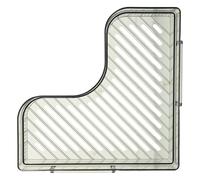 Uonlytech Étagère Murale Adhésive Verte en Pet Support Pratique et Simple pour Salle de Bain pour Rangement de Dentifrice et Accessoires