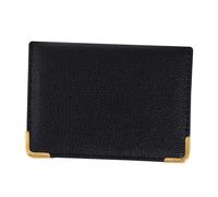 Uonlytech Étui Porte-Cartes Ultra-Fin Résistant à Eau avec Multi-Compartiments pour Cartes de Crédit Identités et Pochette Pratique pour Banque et Voyage Noir