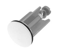 Uonlytech Évier - Bouchon Dévier Universel - Crépine De Lavabo De Salle De Bain - Blocage De Lavabo - Abs Gris
