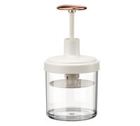 Uonlytech Fabricant de bulles manuel pour visage et gel, machine à mousse portable blanc, facile à utiliser, nettoyage en profondeur, pour routine visage et washroom
