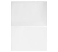 Uonlytech Feuilles de Transfert pour Broderie Hydrosoluble en Fibre Polyacrylique Blanc, Stabilisateur Fusible pour Tissus et Mailles Tissées, pour Projets DIY et Broderie Machine