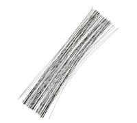 Uonlytech Fil de Fer Floral 0,55 Mm Calibre 24 Tige Enveloppée de Papier Olive Verte 100 Pièces pour Compositions, Couronnes et Bouquets de Fleurs Artificielles, Fournitures Artisanales