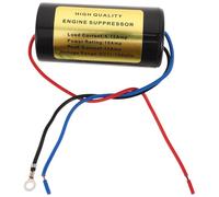 Uonlytech Filtre Antiparasite Électrique 10 A pour Voiture, Isolateur de Bruit pour Autoradio, Réducteur de Bruit Moteur Compatible Multiples Modèles, Accessoire Audio Auto, Installation