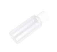 Uonlytech Flacons Cosmétiques de Voyage Couleur Aléatoire Lot de 25 50ml en Plastique Léger Bouchon à Rabat, Pratiques pour Stocker Lotion et Démaquillant Quotidien