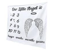 Uonlytech Fond De Photographie pour Couverture Créative Ailes Ange pour Séances Photo Né Idéale pour Capturer Les Moments Précieux