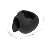 Uonlytech Fontaine Pot Céramique pour Jardin Intérieur et Extérieur Jarre à Cascade Décorative avec Circulation Eau Système de Filtration Naturel pour Bassin et Espace Détente