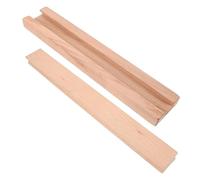 Uonlytech Glissières Tiroir Massif à Montage Inférieur Rails de Remplacement Robustes pour Commode Guide Central pour Accessoires Tiroir