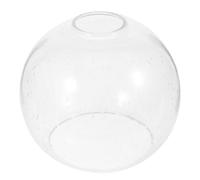 Uonlytech Globe Verre Abat-Jour Double Ouvert Abat-Jour Remplacement E27 Plafonnier Ampoule Garde Cage Pour Pendentif Lampadaire Applique Murale