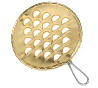 Uonlytech Grattoir Prise Confortable pour Tounge Scrapper en Acier Inoxydable Outil Cuisine Pratique Nouilles Froides Accessoire pour Avion à Gelée à Domicile
