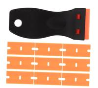 Uonlytech Grattoirs Plastique Outil De Retrait Étiquettes Grattoir à Joints Pour Nettoyage Dissolvant De Films Pour Vitres à Colle