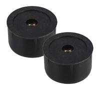 Uonlytech Griffoir pour Chat grimpant à Faire soi-même, Kit De Réparation Multifonction pour Arbre À Chat, 2 Pièces, Plastique Noir, Pièces Remplaçables, pour Poteau À Griffer, Réparation