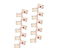 Uonlytech Guirlande Décorative en Papier 20 Enveloppes Vierges à Décorer Thème Sorcier Magique Bannière D’Anniversaire pour Garçon et Filles pour Fête D’Halloween et Événements Ludiques