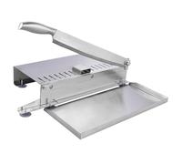 Uonlytech Hachoir Manuel Inoxydable pour Viande Coupe-os Tranchante pour Poulet Bœuf Poisson Légumes Usage Domestique et Professionnel