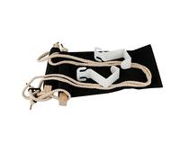 Uonlytech Hamac de Pied Suspendu Sous Bureau Repose Ergonomique Toile pour Bureau et Maison Accessoire Pratique avec Crochets Noir