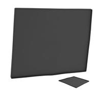 Uonlytech Housse Anti-poussière Pour Lave-linge Et Sèche-linge Coussin Supérieur En Silicone Design Robuste Noir 600 X 500 Mm