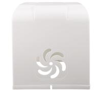 Uonlytech Housse de Protection Pluie pour Pompe Extérieure et Moteur, Plastique Blanc Résistant aux UV Ouvertures D'aération, pour Piscine Hors Sol et Usage Industriel