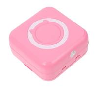Uonlytech Imprimante Thermique Portable Mini Rose en Plastique sans Encre | Liaison Facile, Batterie Longue Durée, Format Poche, pour Mémos et Codes Qr