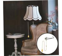 Uonlytech Interrupteur à Tirage Mural Doré pour Lampe de Salle de Bain Chaîne Silencieuse Résistante et Remplacement Pratique pour Lampes Déclairage Plafonnier et Murales