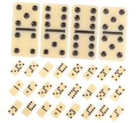 Uonlytech Jeu de Dominos Adulte Classique Ensemble de Blocs pour Soirées Famille et Fêtes