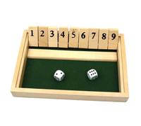 Uonlytech Jeu de Société Bois Numérique pour Deux Joueurs Jeu Éducatif Mathématique de Fête Ktv Bar Divertissement Familial et Entraînement Coordination Mains-Cerveau