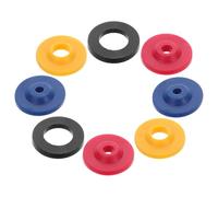 Uonlytech Kit 8 Pièces Limiteurs de Débit en Silicone pour Pommeau Joints D'étanchéité, Installation Facile, du Débit d'eau pour Tuyaux et Tuyaux de Jardin