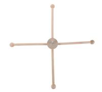 Uonlytech Kit de Cadre Mobile en Bois pour Carillon Support à Suspendre pour Enfants à Monter Soi-Même Base Plate Jardin Espace de Vie