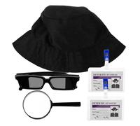 Uonlytech Kit de Détective 9 Pièces pour Jeu de Rôle Accessoires de Cosplay Incluant Chapeau Loupe et Cartes Nominatives Léger et Solide pour Fête à Thème et Déguisement Garçon et