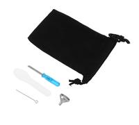 Uonlytech Kit de Remplissage de Bijoux Funéraires en Acier Inoxydable Mini Entonnoir, Tournevis Bleu et Accessoires pour Urnes et Colliers de Crémation - Outil Précis pour Transfert