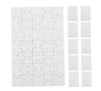 Uonlytech Kit De Sublimation Puzzles Vierges en Bois 10x15 Cm pour DIY Garçon Et Filles Et Adultes Compatible Transfert Thermique Activités Créatives Éducatives 12 Pièces