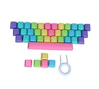 Uonlytech Kit De Touches Clavier Pbt Touches Rainbow Arc-Ciel Résistantes Et Faciles à Installer avec Outil Extracteur pour Clavier Mécanique DIY