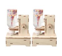 Uonlytech Kit d'expérimentation Scientifique Tornado 2 pièces, Jouet Scientifique STEM Amusant et éducatif, générateur de tornade avec générateur Manuel pour l'enseignement à Domicile