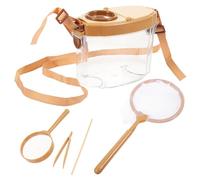 Uonlytech Kit Observation Insectes pour Garçon Fille avec Boîte Loupe et Attrape-Insectes Jeu Extérieur Exploration Naturelle pour Garçons et Filles Coffret Aventure pour Découverte des