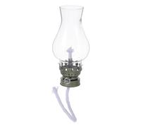 Uonlytech Lampe à Pétrole Vintage avec Abat-Jour Verre Robuste et Brûleur à Mèche Réglable Accessoire pour Lampe à Huile Intérieur et Décoration Maison