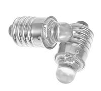 Uonlytech Lampe Mecanicien Ampoules Led E10 3v Miniature Lot De 2 Ampoules Ronde Pour Lampe De Poche Éclairage De Bureau Et Applications Multiples Ampoule Économique Et Durable