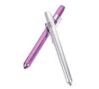 Uonlytech Lampe Stylo LED Médicale Compacte en Alliage pour Éclairage Médical Clip, Design Intégré Anti-poussière, pour Médecins et Infirmières Couleur Aléatoire