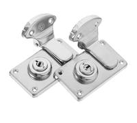 Uonlytech Loquet Décoratif Vintage Pour Valise Armoire Coffre Cadenas Argenté Pour La Maison