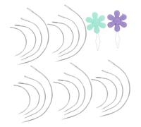 Uonlytech Lot Aiguilles Courbes Grandes Yeux avec Enfile-aiguille Aiguilles de Tapissier Fer pour Couture Main Réparation Ameublement Tissus Lourds
