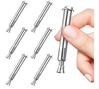 Uonlytech Lot de 10 Boulons D'expansion 80x100mm pour Asphalte, Fixation pour Ralentisseurs et Butées de Parking, Vis D'ancrage en Béton Robuste, pour Réparations et Stabilisation D'allées