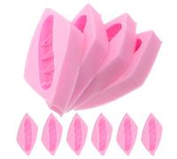 Uonlytech Lot de 10 Moules en Silicone pour Hamburger Mini, Moules Polyvalents pour Pâtisserie et Décoration de Gâteaux, Adaptés pour Résine et Savonnette