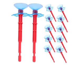 Uonlytech Lot de 12 Flèches à Ventouse en Plastique Lance-Toiles D'araignée pour Garçon Et Filles, Taille Standard, Jouet Sport D'extérieur pour Fête Et Jeux en Jardin Ou Terrasse
