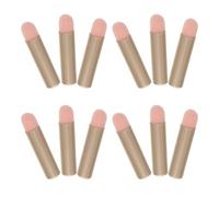 Uonlytech Lot de 12 Pinceaux de Maquillage de Voyage Multifonctionnels - Mini Pinceaux à Paupières, Pinceau Estompeur Yeux, Applicateurs pour Lèvres et Correcteur - Ensemble Léger