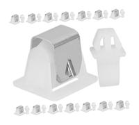Uonlytech Lot De 15 Pièces De Rechange Pour Sèche-linge - Loquet De Porte En Quincaillerie De Verrouillage, Ensemble De Serrures Compatibles Machine à Laver, Accessoire Solide Pour Usage Domestique