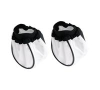 Uonlytech Lot De 2 Abat-Jours en Tissu pour Flash, Diffuseurs Légers Et Souples, Accessoires Photo pour Appareil Photo DSLR, Usage Portrait Et Vidéo, Couleur Blanche