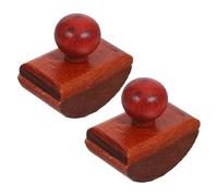 Uonlytech Lot de 2 Buvards à Encre en Bois Petit Format, Outil Absorbant et Séchage Rapide pour Stylo-plume et Calligraphie, Accessoire Bureau pour Écriture Précise et Art du Tampon