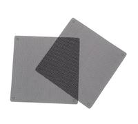 Uonlytech Lot De 2 Housses Carrées en PVC pour Ordinateur Ultra-Fines Et Légères Anti-poussière pour Le Bruit du Ventilateur du Châssis